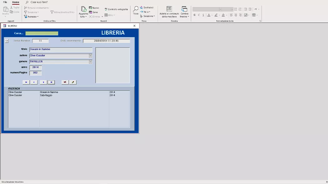 Corso VBA Access