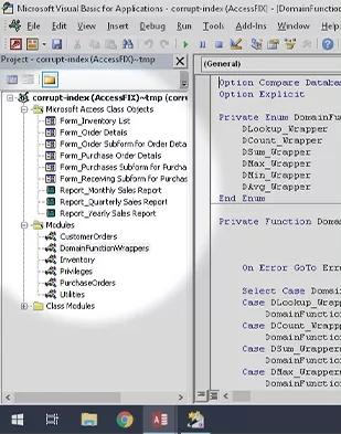 Corso VBA Access