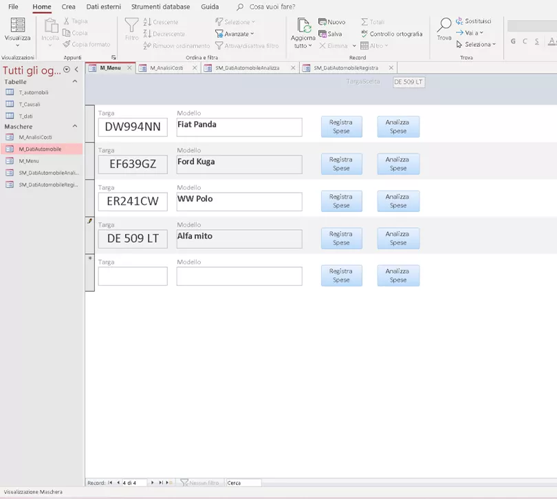 Corso VBA Access