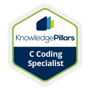 Certificazione Knowledge Pillars C Coding Specialist