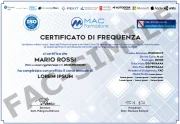 Attestato Annuale FAC-Simile
