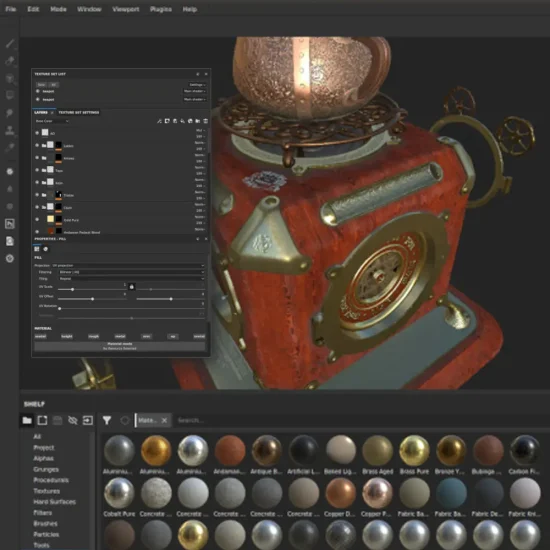 Corso Substance Painter